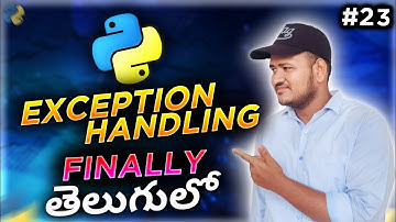 Python Exception Handling and Finally Keyword in Telugu | Srk Codes!