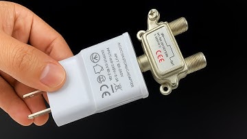 You’ll Never Pay for Internet Again! Just Connect a Splitter to a Phone Charger 📡