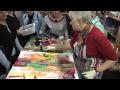 Ruth Issett Mixed Media Demonstration - The 2009 Knitting & Stitching Show, Harrogate, England