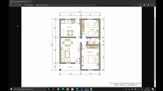 FreeCAD  Creación del plano de una casa en modo Draft