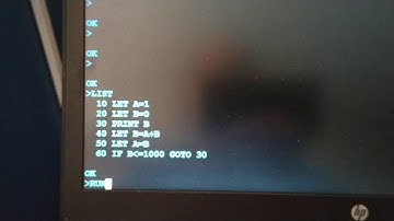 Tiny Basic op MCS80 Emulator