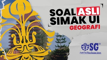 PEMBAHASAN SOAL SIMAK UI GEOGRAFI