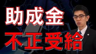 助成金を不正受給した人の末路