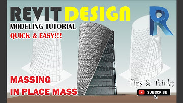 RD022. Massing. In Place Mass in Revit.