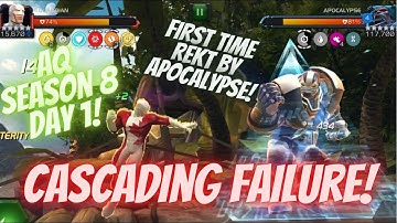 First Day Of AQ Season 8! Full Map 7 Run With Cascading Failure Global! Rekt By Apo At End!