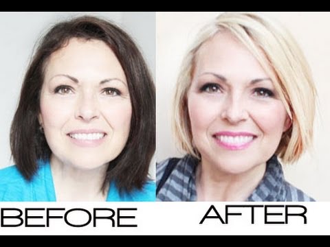 Dark Hair to Blonde Hair Make-Over