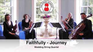 Faithfully (Journey) Wedding String Quartet - 4K