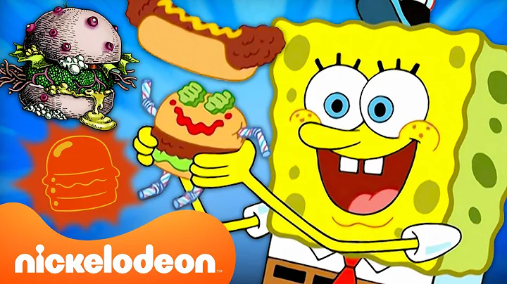 50 MINUTES Of SpongeBob's Krabby Patty INVENTIONS! | Nicktoons