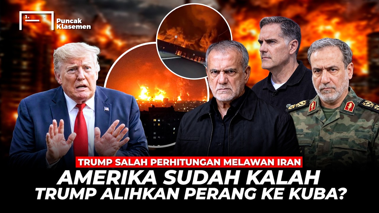 Trump Sadar Sudah KALAH dari Iran? Pasukan AS Ditarik ke Kuba, Negara Arab Iran Bersatu Sikat Israel
