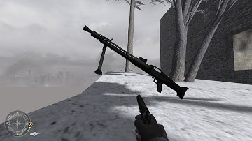 COD2 - This mg42 is never used in whole game