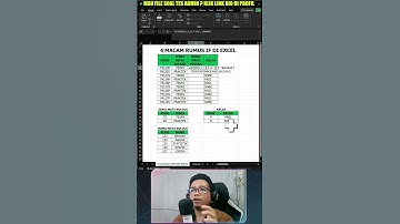Cara Kombinasi Rumus IF MID di Excel #if  #tutorialexcel #excel #belajarexcelpemula # #exceltips