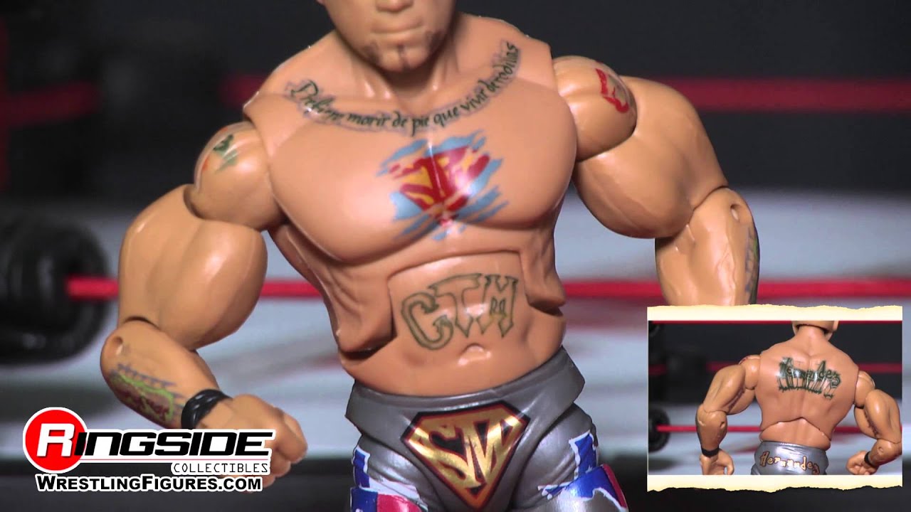 TNA FIGURE INSIDER: Hernandez - TNA Deluxe Impact 12 Jakks Pacific