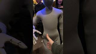 shook hands with a robot