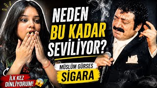 Müslüm Gürses - Sigara İlk Kez Dinliyorum 😱 Türkçe Şarkıya Yabancı Tepkisi Maccaramel Reacts