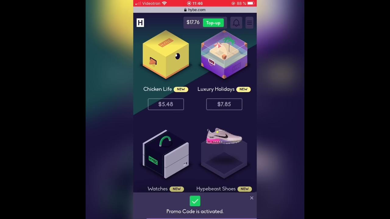 Free Box On 3 (Promo Code) YouTube