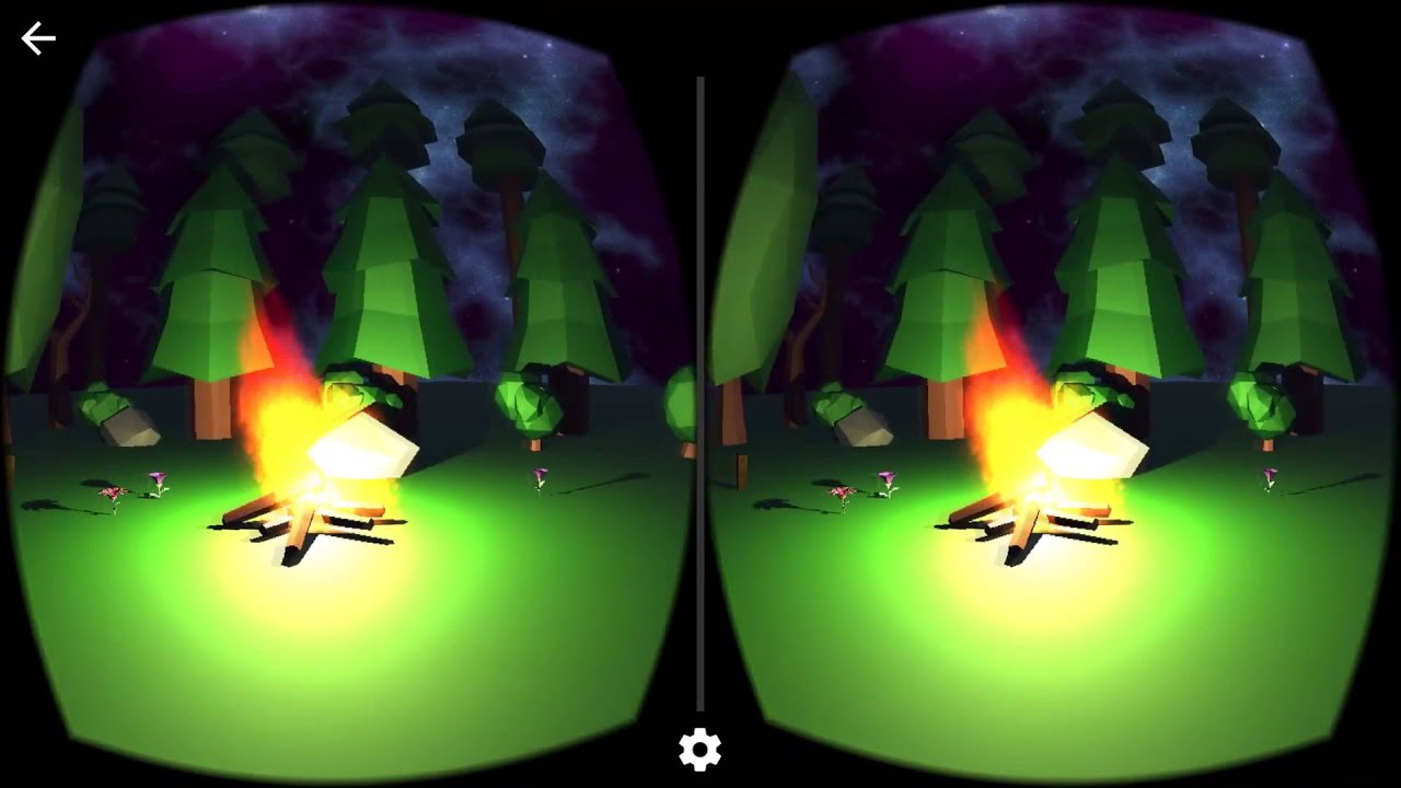 Google Cardboard: Campfire VR - YouTube