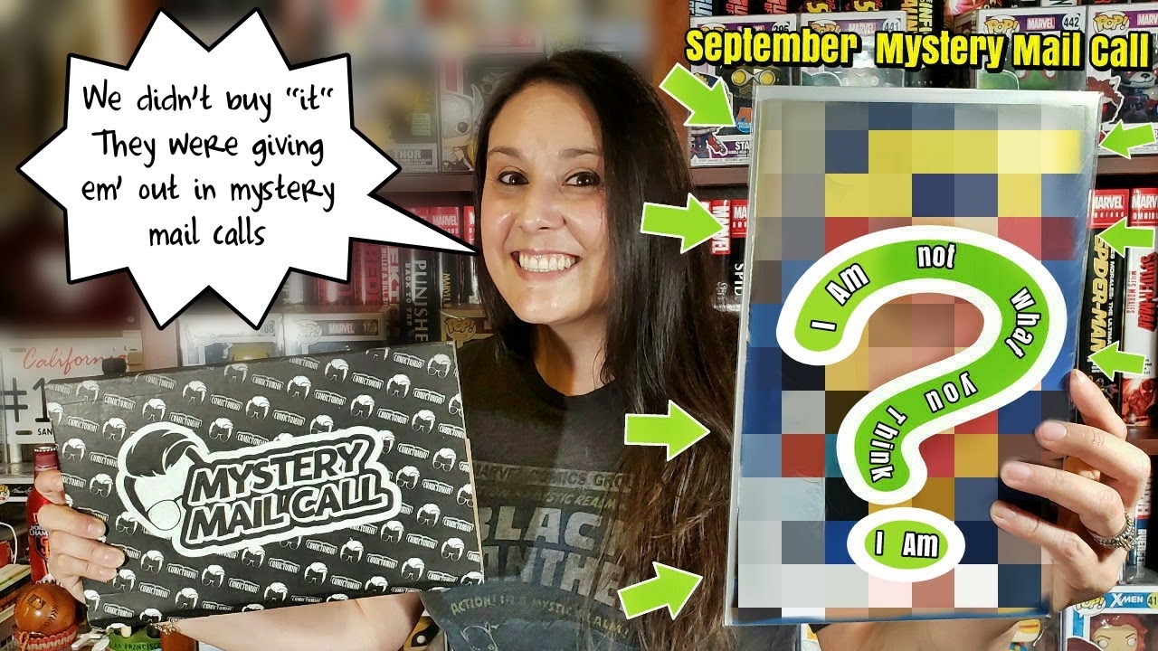 Comic Tom September 2020 Mystery Mail Call