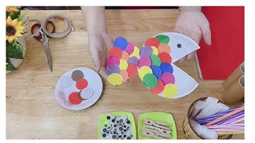 Tạo hình các con vật từ các nguyên vật liệu khác nhau