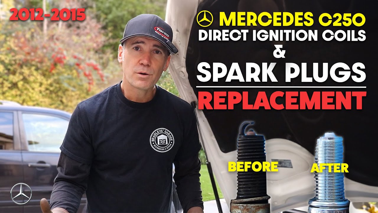 MERCEDES BENZ C250/SLK250 Direct Ignition Coils & Spark Plugs