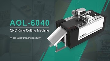 AOL 0604PAS Auto Finishing Folding Carton Digital Cutter