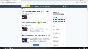 Winstar WBX 1 Flash File Hang On Logo Fix Rom