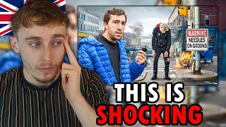 Brit Reacting to Investigating the US City of Real Life Zombies...