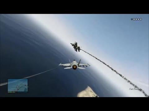 Gta5 How To Jump The Fence Of The Military Base In Gta Online Youtube