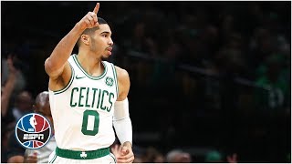 Jayson Tatum, Jaylen Brown lead Celtics without Kyrie Irving to big win vs. Hornets | NBA Highlights