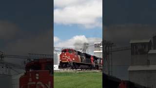 Corn Belt Railroading on the IC! #train #trains #shorts #railway #railroad #railfan #emd #cnrailway