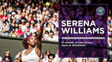 21 Minutes of Incredible Serena Williams Points at Wimbledon