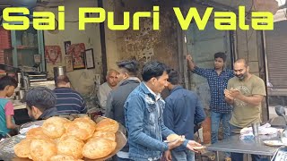 Early Morning Breakfast In Jalandhar || Best Puri Choole || Sai Puri Wale|| Street Food Of Jalandhar