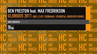 Ben Preston Feat Max Fredrikson - Glorious 2011 (Essential Groovers Remix)