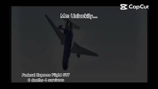 FedEx Express disaster part 2#wikipedia(sorry that floght 1376 are fake theres is cargo not plane)