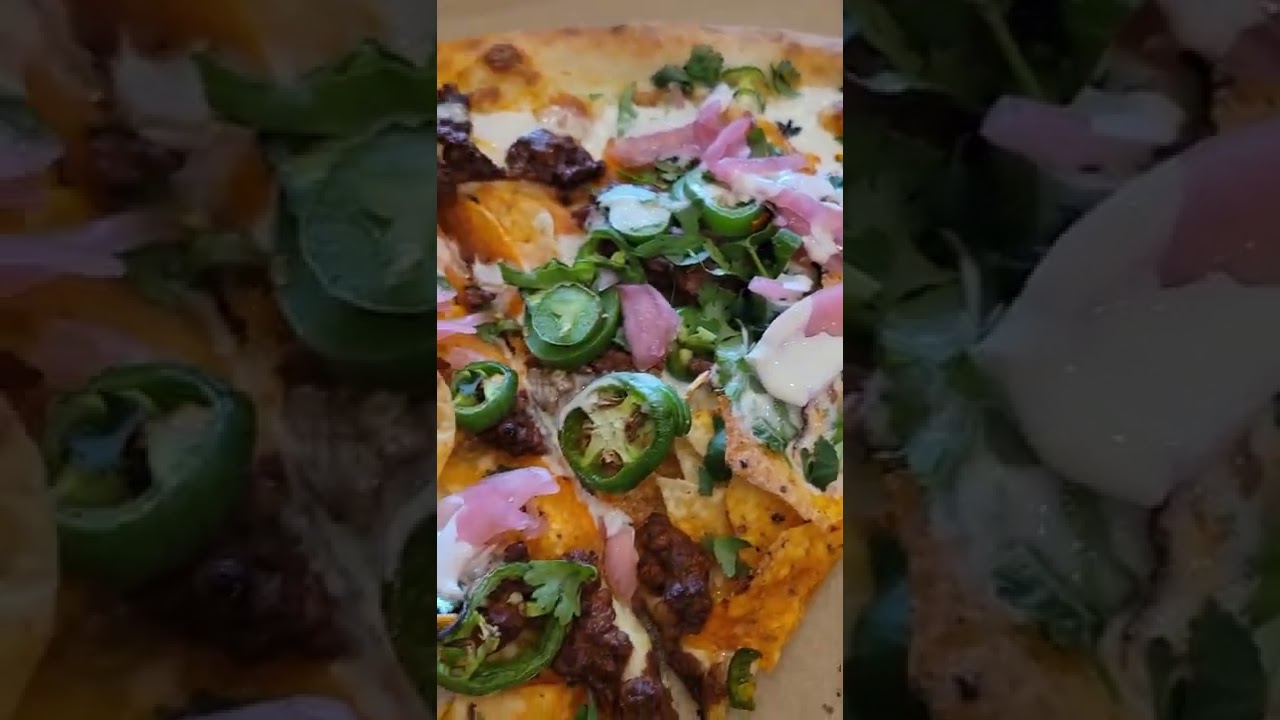 Chorizo Nacho Pizza 