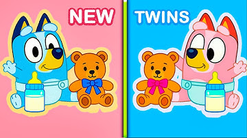 Bluey’s New Twins! 😱  Season 4 Fan Theory