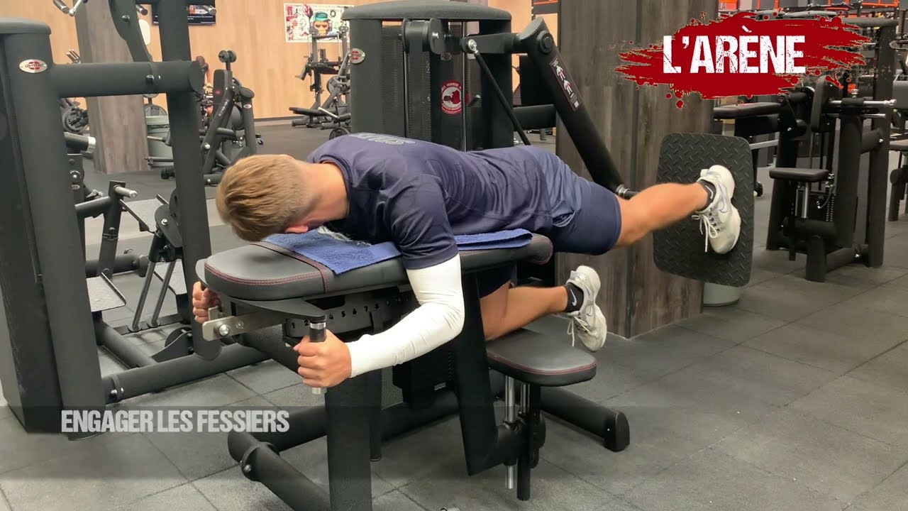 GLUTEUS KICK KNEELING - GYM 80