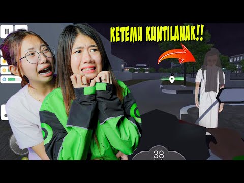 TOLONG!! ELVINA JADI OJOL DI MALAM HARI KETEMU KUNTILANAK!!