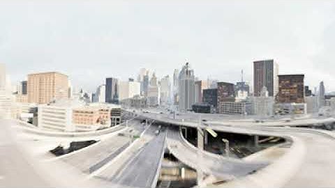 Video 1. UE5. Asset Matrix. GI Lumen. Big city in 360. Rendering in Camera360v2.
