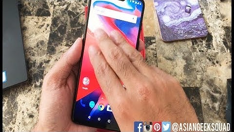 OnePlus 6 - All about the GESTURES!