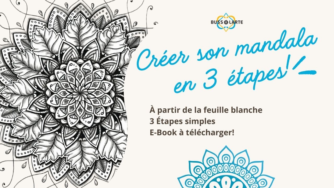 Comment créer son mandala en 3 étapes