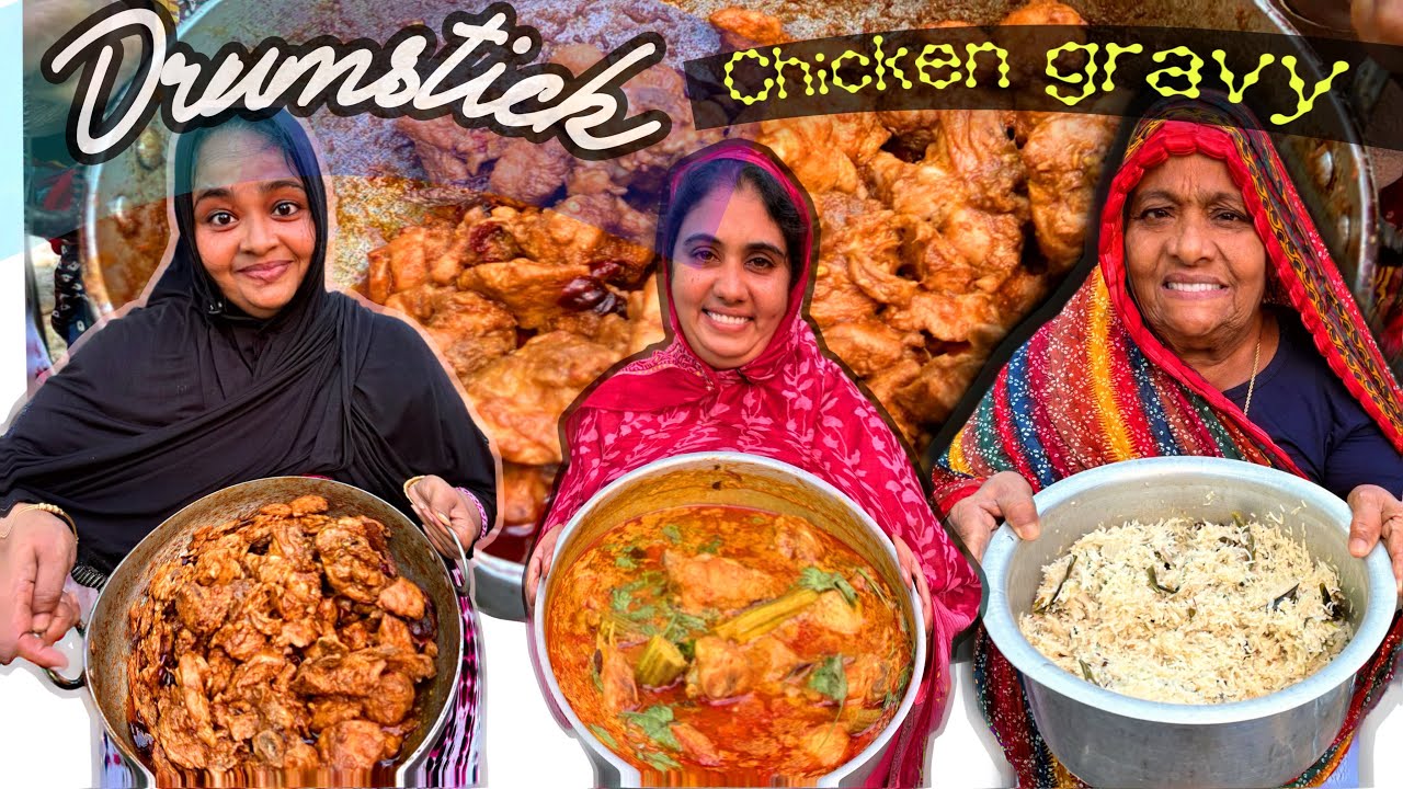 Chicken Drumstick Gravy🍗 & Coconut🥥🥘 | Honk Kong Chicken 😎