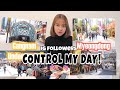 IG Followers CONTROL MY DAY in Korea! | Kristel Fulgar