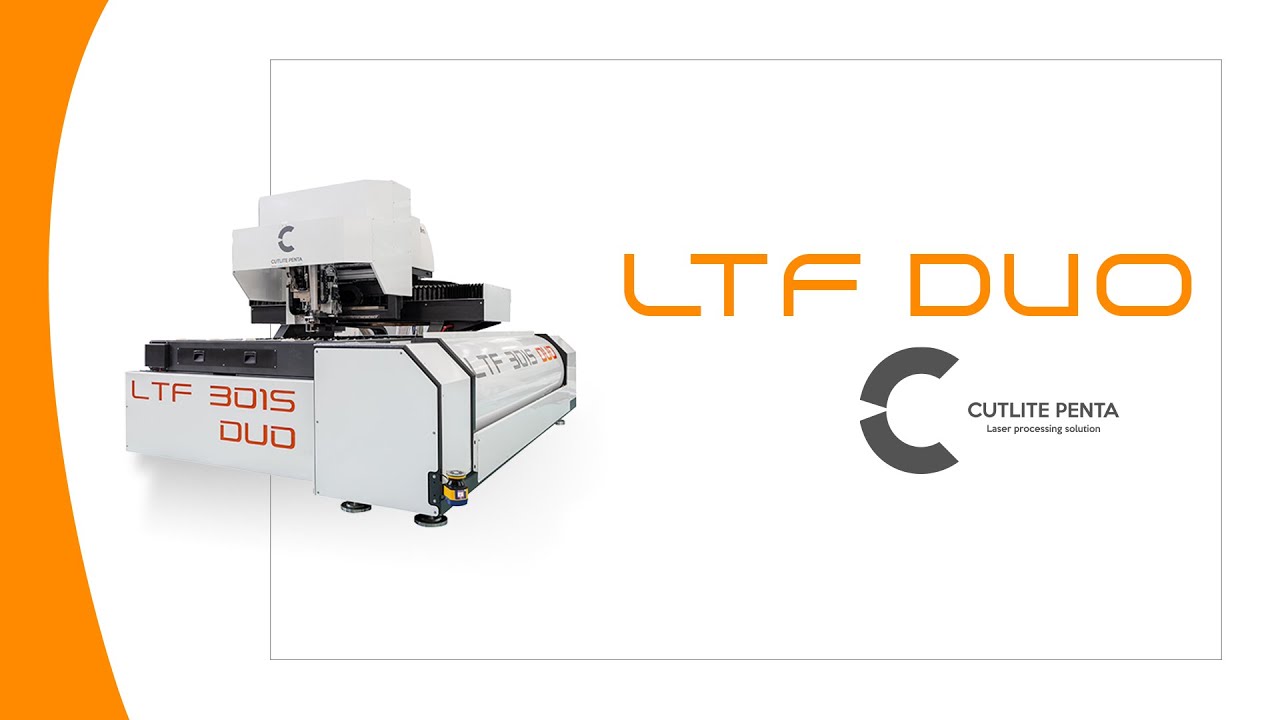 Ltf Machine Diemaking Laser Machine LTF DUO - YouTube