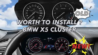 BMW E70 Digital Cluster: CarPlay Upgrade - New vs. Old Comparison | ISUDAR