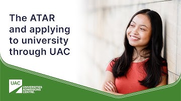 The ATAR and applying to university through UAC