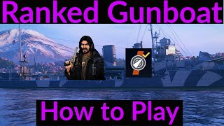 World of Warships Legends | Ranked Gameplay | How to Gunboat | Xbox PS4 PS5