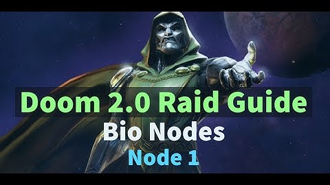 Doom 2 Raid Guide | Bio Node 1 | DD5 Teal Gear | Marvel Strike Force - Free to Play
