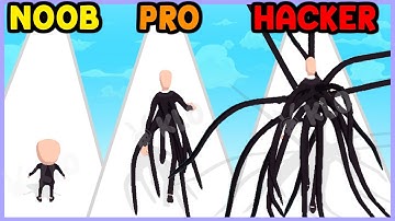 NOOB vs PRO vs HACKER in Slender Run