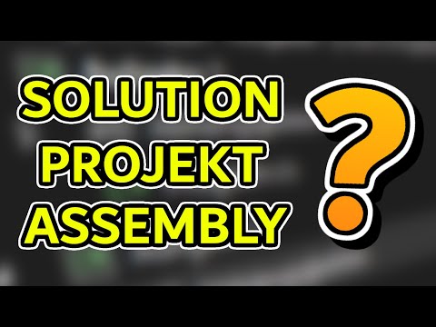 Video: Wie erstelle ich eine Assembly in Visual Studio?
