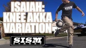 KNEE AKKA VARIATION Tutorial ft. Isaiah | Street Tutorials